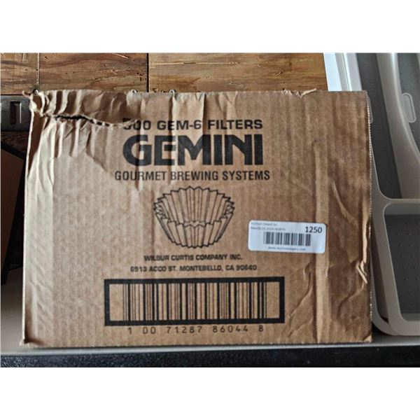 Gemini Large Coffee Filters - 1000 Count