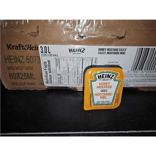 Kraft Heinz Honey Mustard 4x(120 x 25ml)