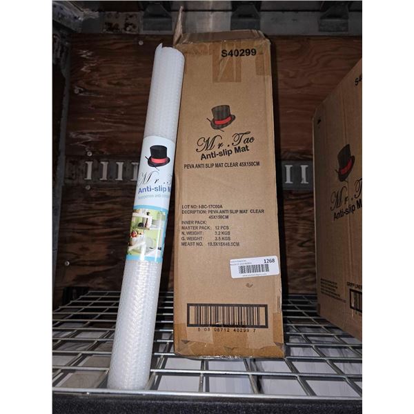 Mr Tac Anti Slip Mat Clear - 45x150cm - Lot of 12 rolls