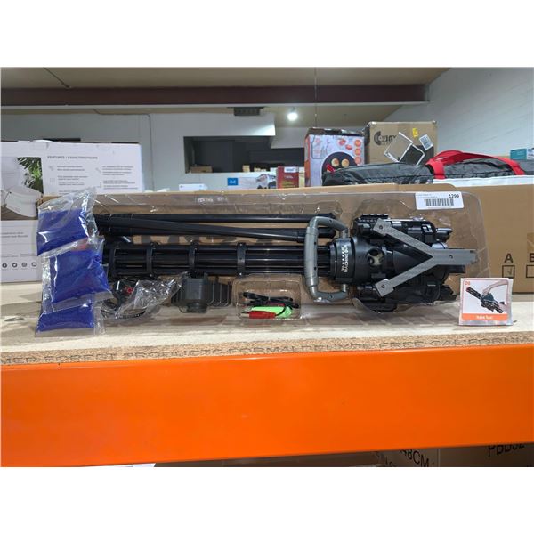 Edifying Gel Trace Fire Blaster, Fully Automatic Blaster Electric with 30,000 Gellets,Large Capacity