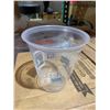 Image 5 : Dart clear plastic cups 1000x355ml
