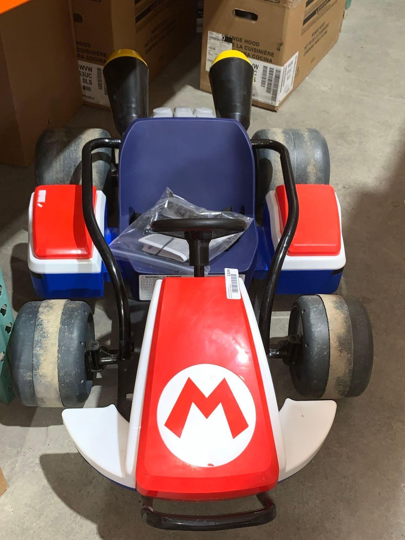Mario Kart rechargable kids electric car