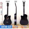 Image 1 : Rosefinch 38 inch Acoustic Guitar 3/4 Size Cutaway Basswood Guitar for Beginner Adults Childs Starte