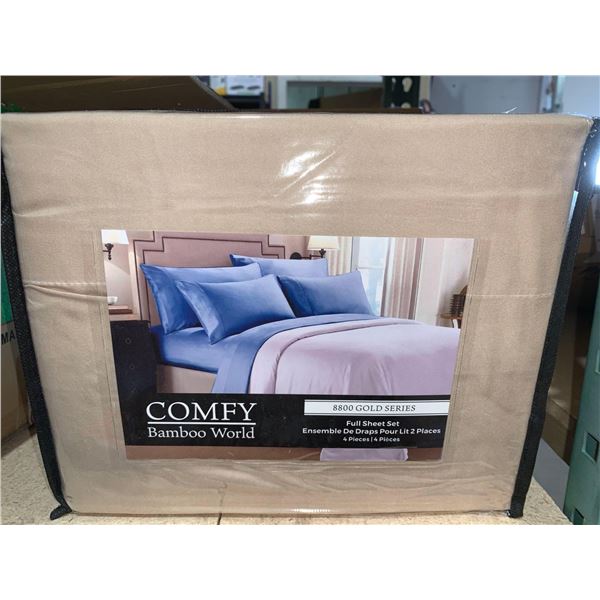 Comfy Bamboo world 8800 gold series full size sheet set