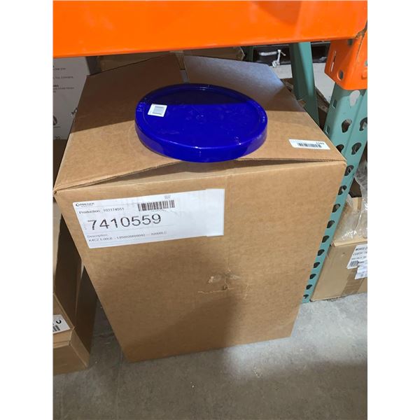 Case Lot of Blue Lids #7410559