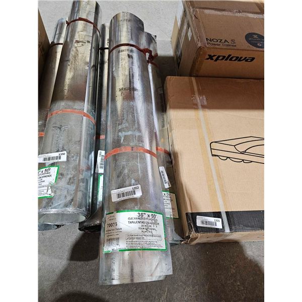 36"x50' Galvanized Flashing