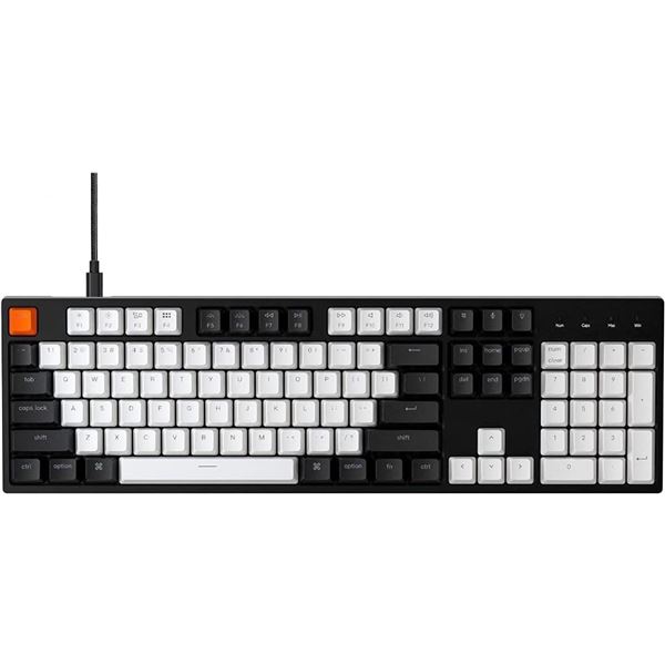 Keychron C2 Full Size Wired Mechanical Gaming Keyboard for Mac Layout with 104 Keys Gateron G Pro Re