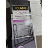Image 2 : Co-op Gold 4 Tier Metal Storage Shelf