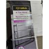 Image 3 : Co-op Gold 4 Tier Metal Storage Shelf