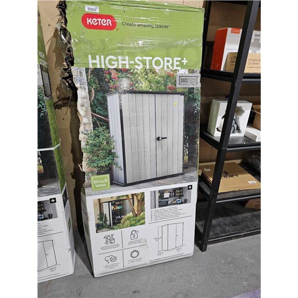 Keeter High-Store+50 Cu Ft Storage Shed