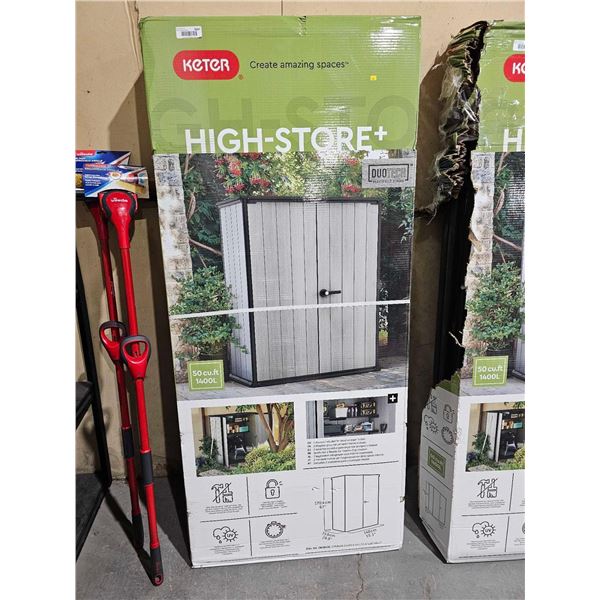 Keeter High-Store+50 Cu Ft Storage Shed
