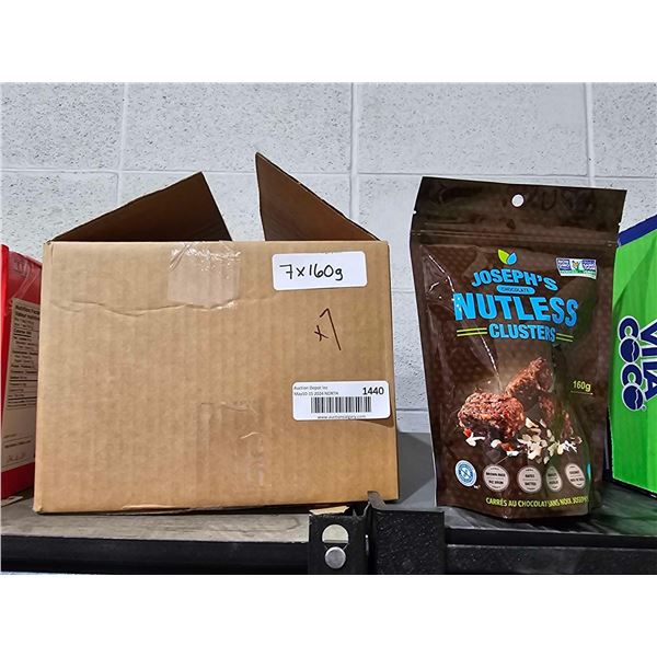 Joseph's Nutless Clusters 7x160g