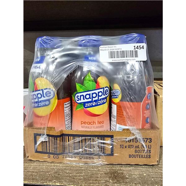 Snapple Peach Tea 12 x 473ml