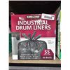 Image 1 : Kirkland Industrial Drum Liners 55 Gallon - 60 Count