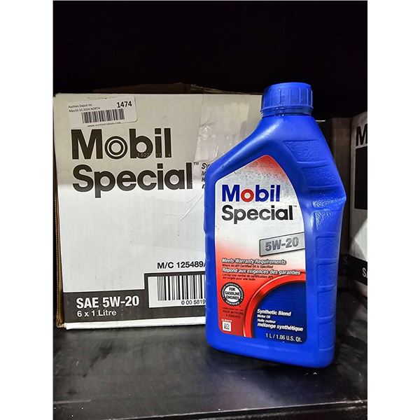 Mobil Special SAE 5W-20Synthetic Blend Motor Oil 6x1L