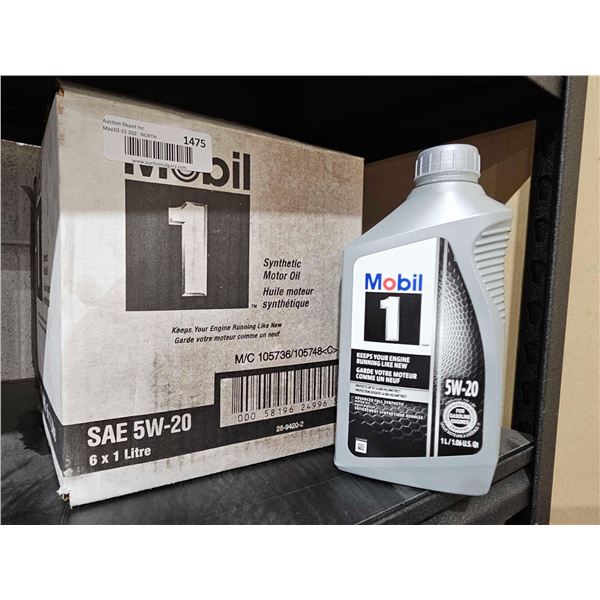 Mobil One SAE 5W-20 Advanced Full Synthetic Motor Oil 6x1L