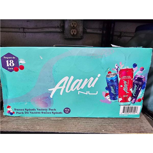 Alani Nu Sumer Splash Variety Pack Energy Drink 18 PAck