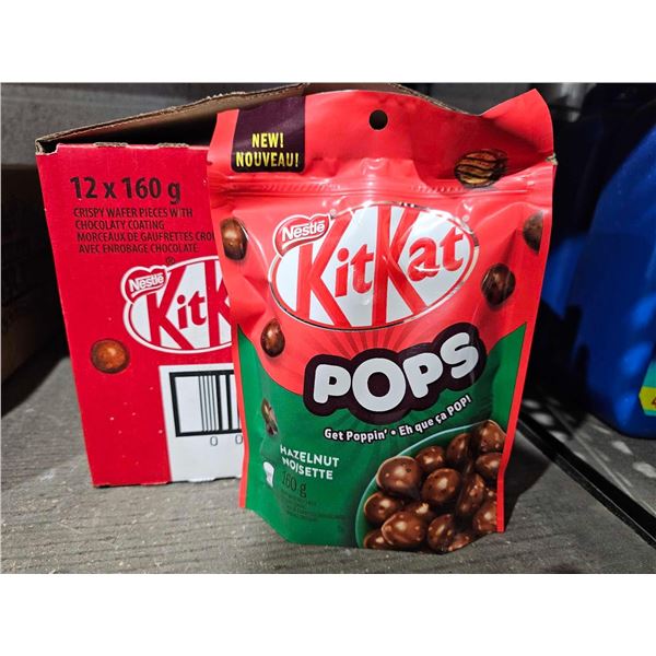 KitKat Pops Hazlenut 12x160g