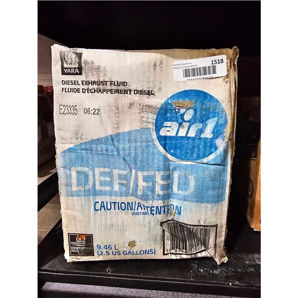 Air1 DEF Diesel Exhaust Fluid 9.46L