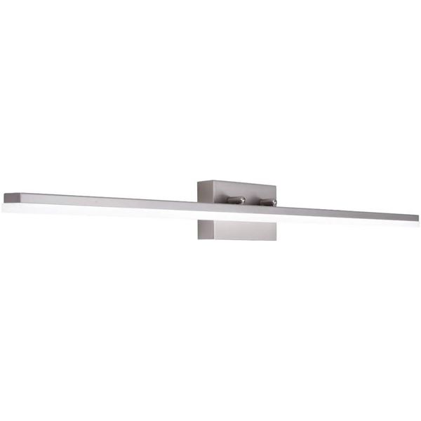 mirrea 48in Modern LED Vanity Light for Bathroom Lighting Dimmable 46w Brushed Nickel (Cold White 50