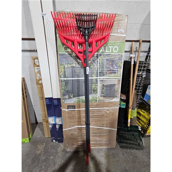 Lot of 2 Garden Easy Grab Rakes