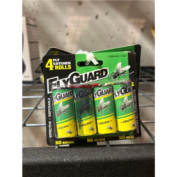 Fly Guard fly catcher rolls, 4 packs of 4 rolls
