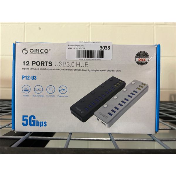 Orico 12 port USB 3.0 multi use HUB