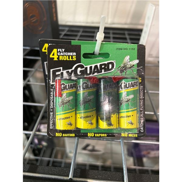 Fly Guard fly catcher rolls, 4 packs of 4 rolls