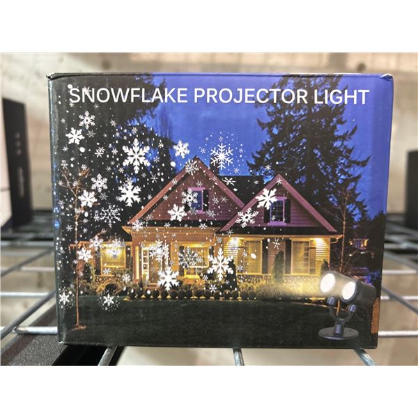 Snowflake projector light