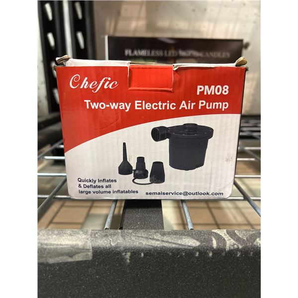 Chefic two-way portable electric air pump