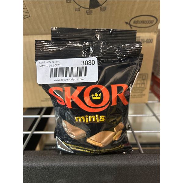 Skor minis butter toffee chocolates 6x104g