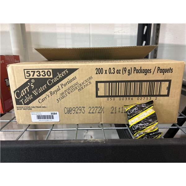 Carr's table water crackers 200x9g