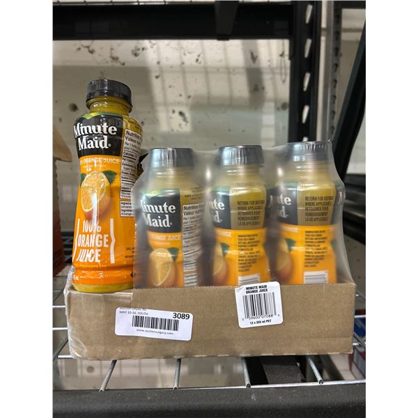 Minute Maid 100% orange juice 12x355ml