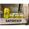 Image 1 : Sap Sucker "The Lemon One" sparkling tree water drink 12x355ml
