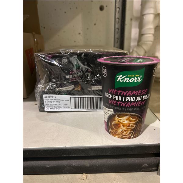 Knorr Vietnamese beef pho noodle soup cups 8x60g