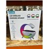 Image 2 : Bluetooth LED wireless charger and speaker