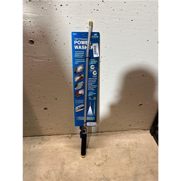 Pit Lane high pressure power washer handle with 2 brass nozzles