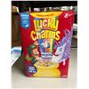 Image 1 : Lucky Charms breakfast cereal super jumbo box 2.5lb