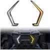Image 1 : RZR / Polaris side by side fang style signal light kit