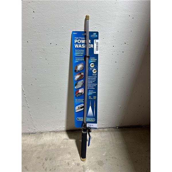 Pit Lane high pressure power washer handle with 2 brass nozzles