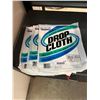 Image 1 : Lot of 3 Sentinel multi purpose drop cloths 9ft x 12ft