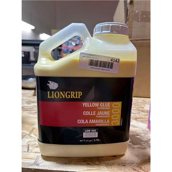 Richelieu Lion Grip yellow wood glue 3.78L