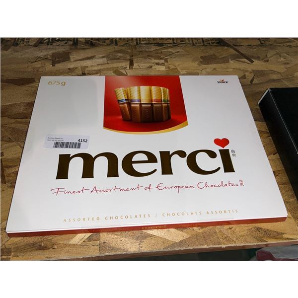 Merci assorted fine European chocolates