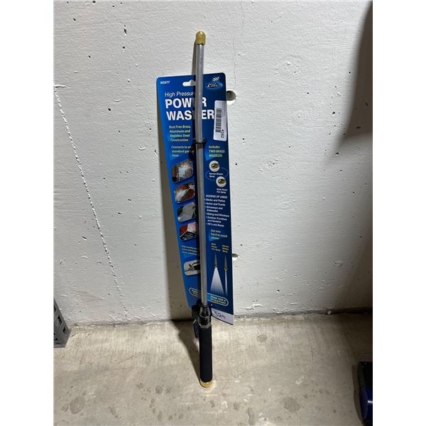 Pit Lane high pressure power washer handle with 2 brass nozzles