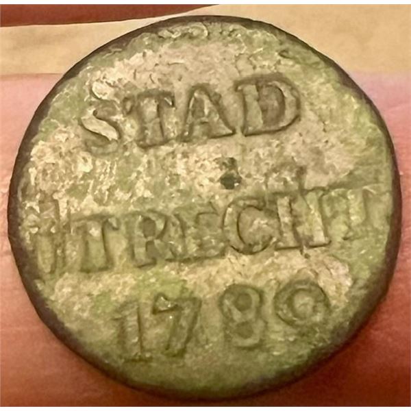 Dutch Republic coin - City of Utrecht 1789 - 1 Duit