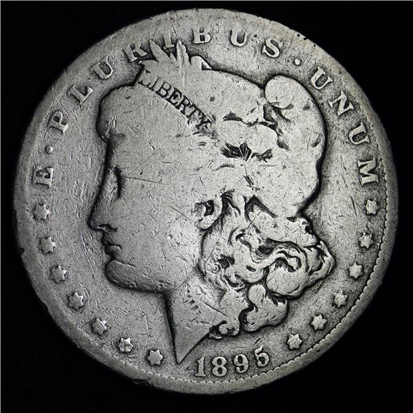 1895-O Morgan Dollar VG Scarce Date