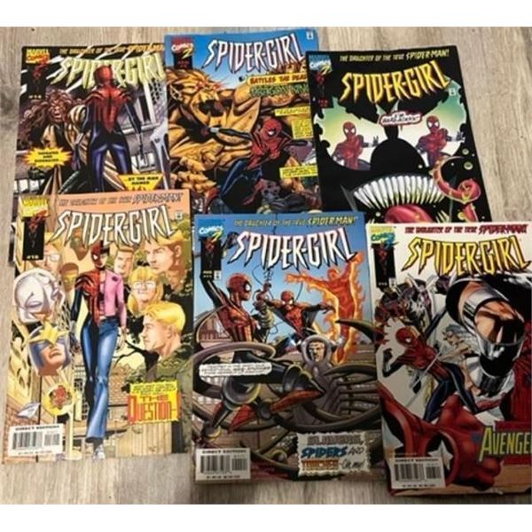 Marvel Set of 6 Spidergirl Daughter Comics 2 All F or better