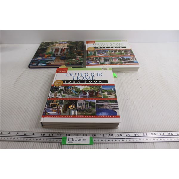 (3) Yard Idea Books