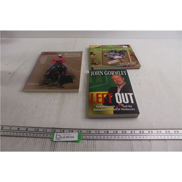 (3) Books - Crafts, Horses, John Gormley