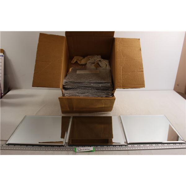 (17) Square Bevelled Mirrors
